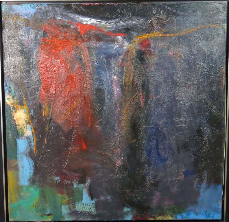 Antony de Baat: Olieverf op doek, Zonder Titel verkocht voor € 220!