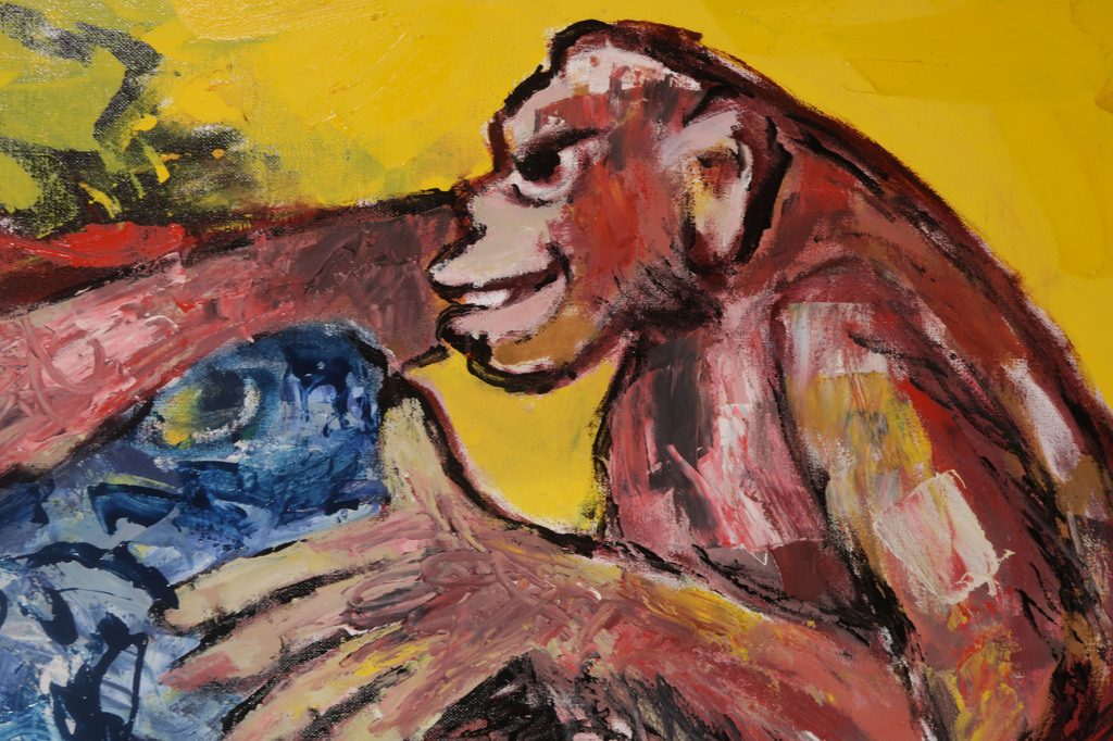 Martin van Wordragen: Olieverf op doek, Saamhorigheid - Ingelijst (Groot) kopen? Bied vanaf 550!