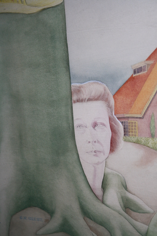 Chris van Geest - MODERNE SURREALIST  verkocht voor € 50!