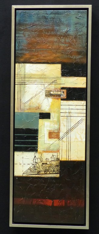 Han Teng, Olieverf op linnen In Baklijst, handgesigneerd,Orgineel kopen? Bied vanaf 50!