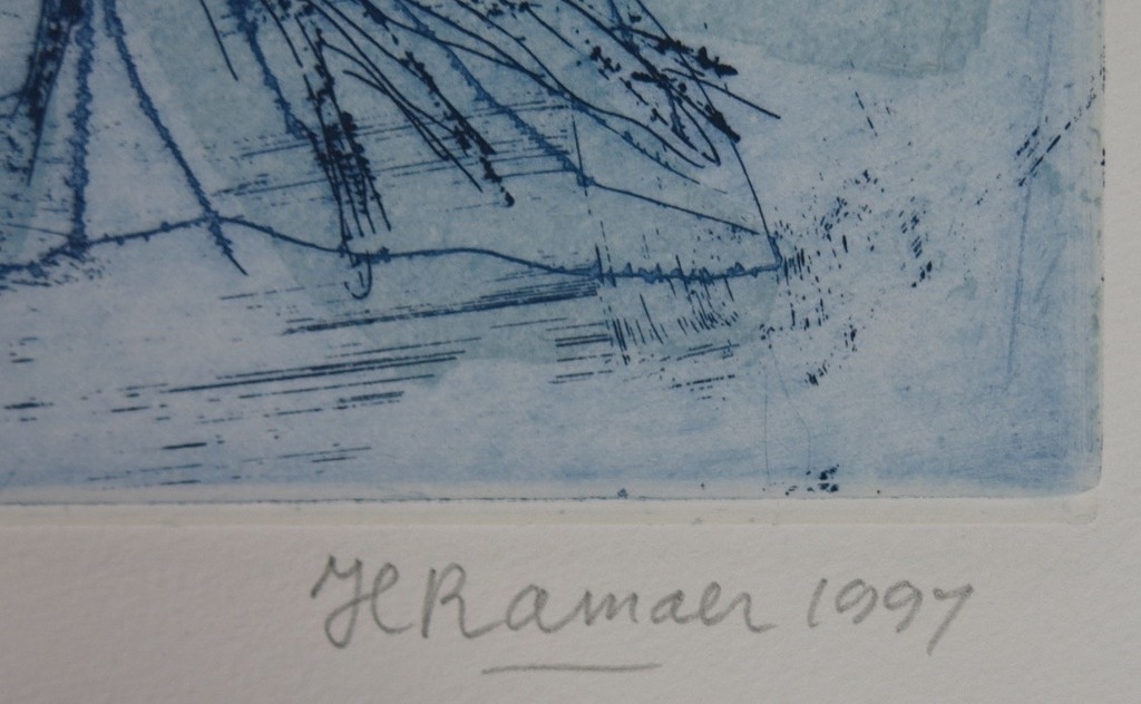 Hanny Ramaer: Ets, Z.T. (Blauw) kopen? Bied vanaf 1!