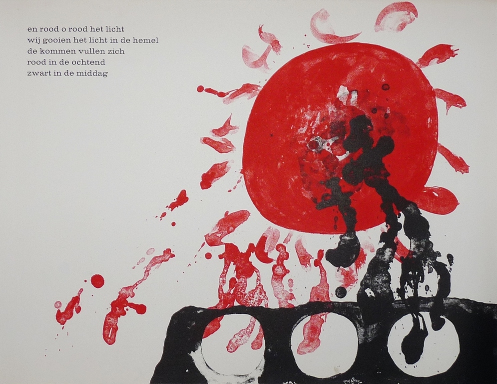 Jef Diederen, Litho, De Val, 1965 kopen? Bied vanaf 39!