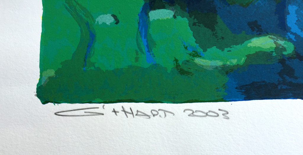 Gerard 't Hart - Fore - gesigneerde zeefdruk - A/P ex. - 2003 kopen? Bied vanaf 60!