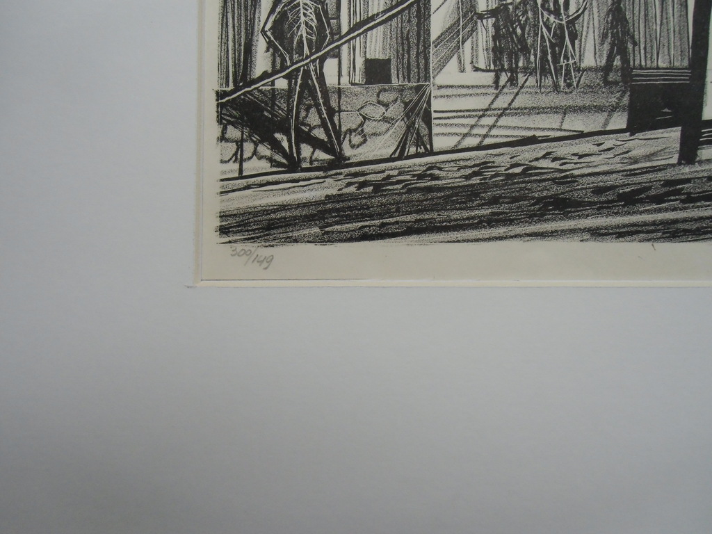 ZONDER TITEL  //  LITHO VAN WIM ZWIERS kopen? Bied vanaf 40!