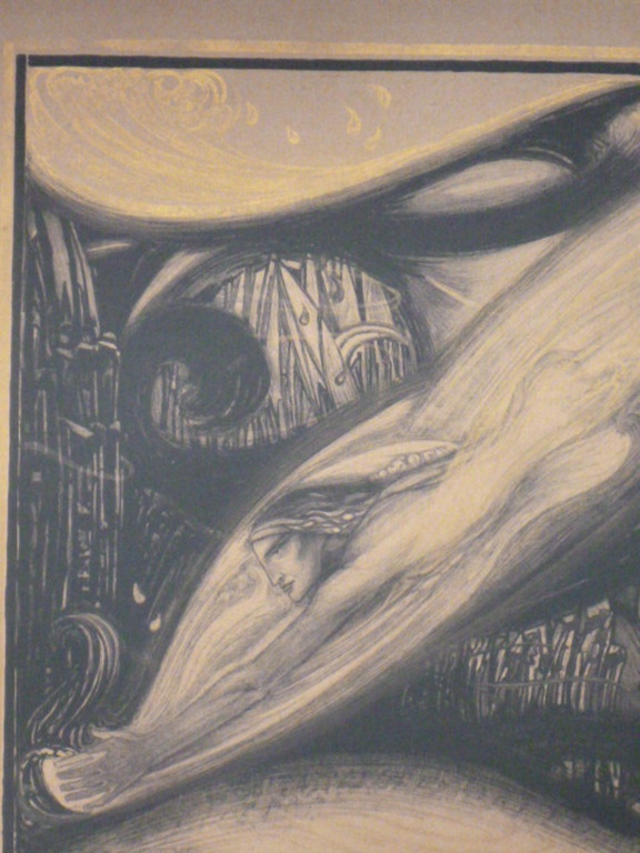 R.N. Roland Holst - litho - De parelduiker kopen? Bied vanaf 475!