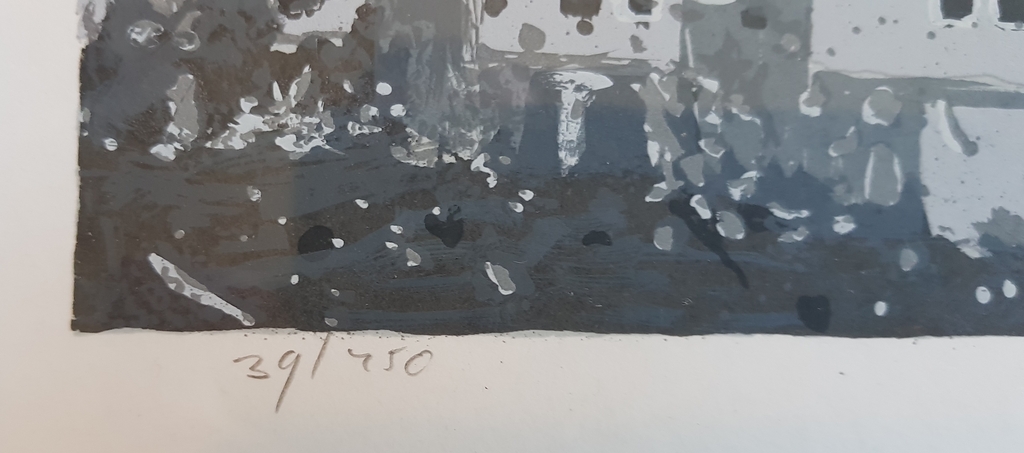 Tjebbe Beekman, litho, z.t. kopen? Bied vanaf 40!