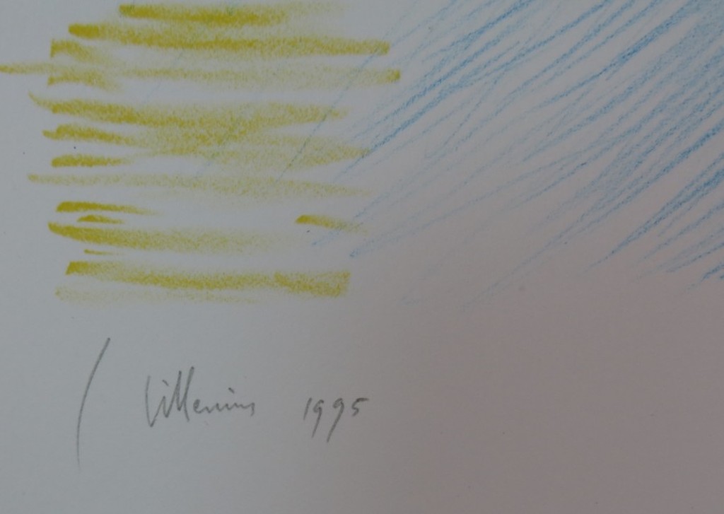 Jaap Hillenius: Litho, Zonder titel (b) kopen? Bied vanaf 1!