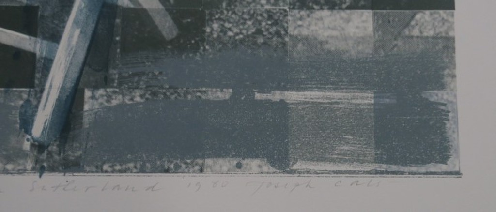 Joseph Cals: Zeefdruk, Hommage aan Graham Sutherland kopen? Bied vanaf 35!