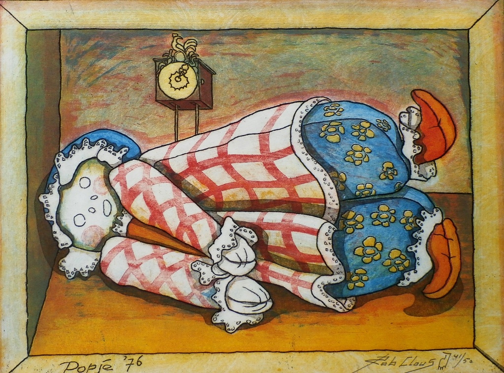 Rob Clous - ets: Popje - 1976 kopen? Bied vanaf 40!