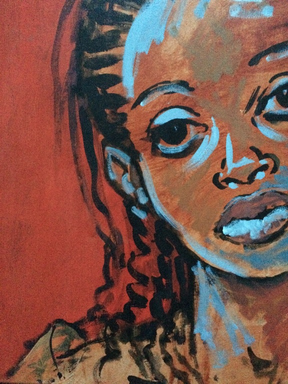 Peter Klashorst: Africa Girl kopen? Bied vanaf 1!