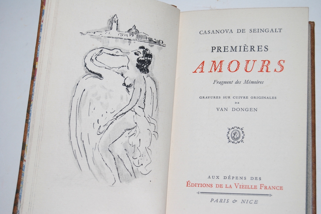 van Dongen, Casanova Premiers Amours, 1950, 16 kopergravures kopen? Bied vanaf 400!