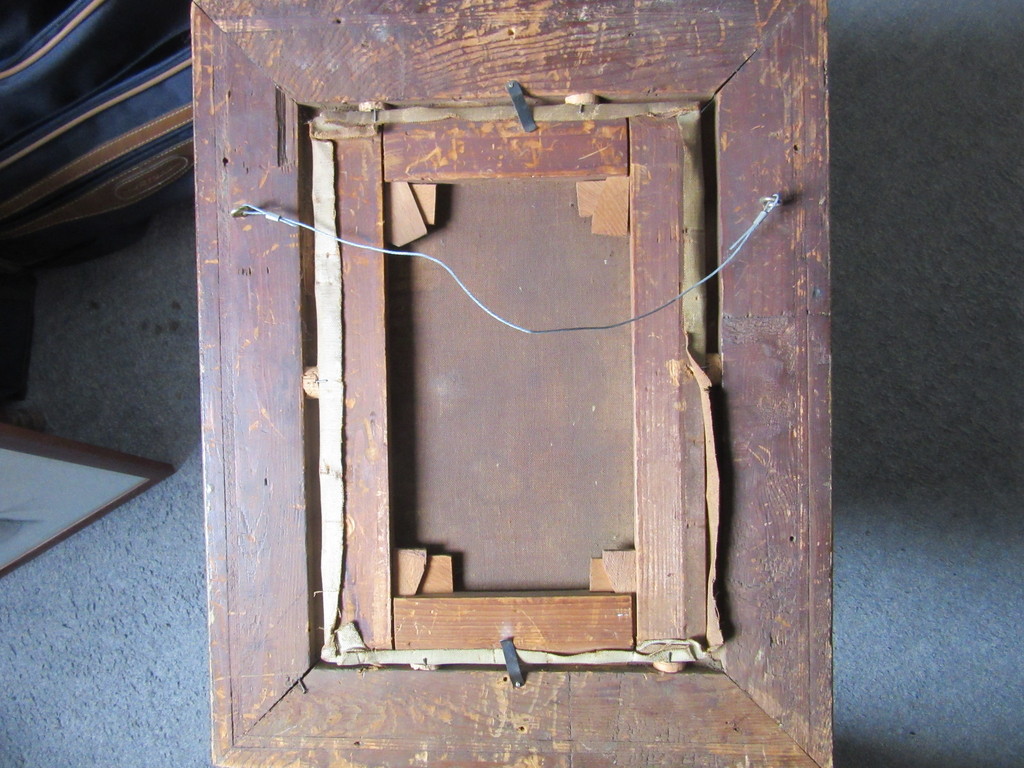  Lammert van der Tonge 1871 - 1937, olieverf op doek, Larens binnenhuis kopen? Bied vanaf 200!