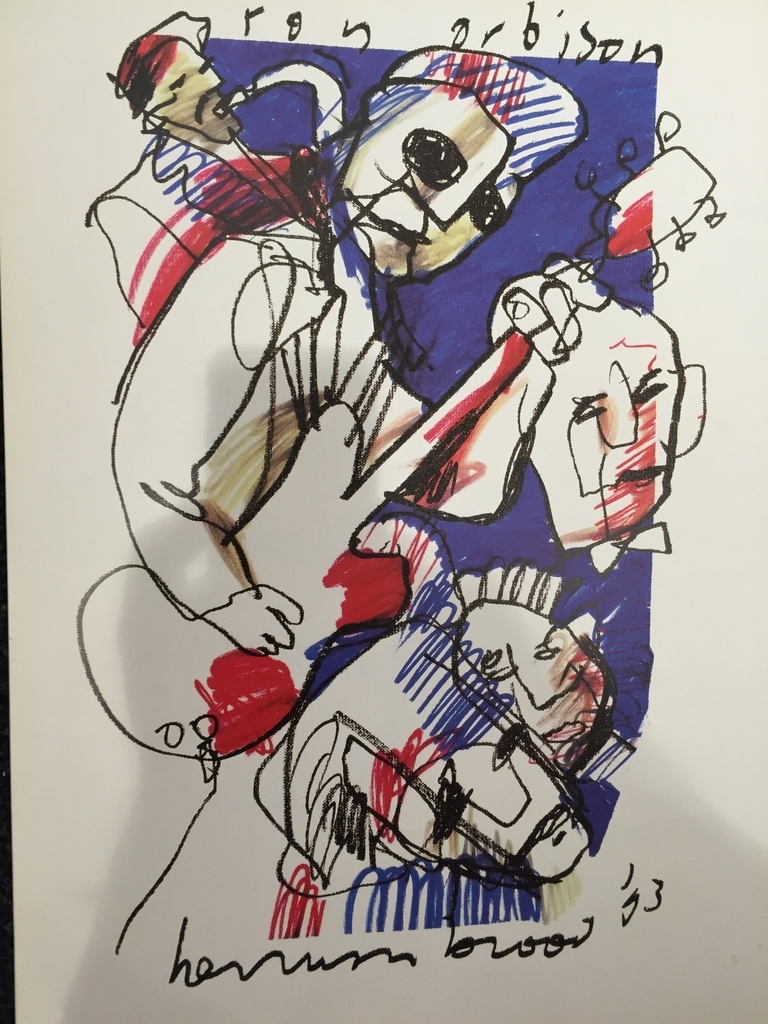 HERMAN BROOD  2 originele ART printen kopen? Bied vanaf 1!