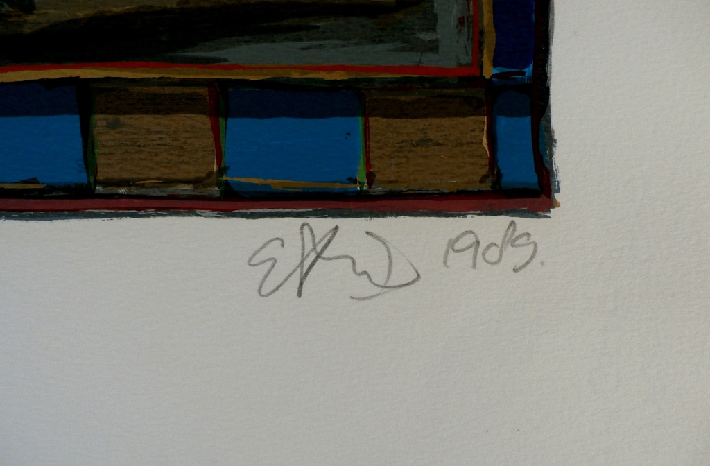 Eric Toebosch - portfoliomap - 4 zeefdrukken - 1989  kopen? Bied vanaf 120!