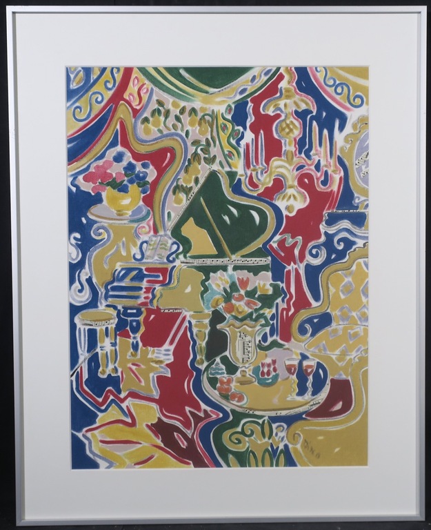 Betty Disco: Acryl op canvaspapier, The Kordif painting - Ingelijst kopen? Bied vanaf 35!