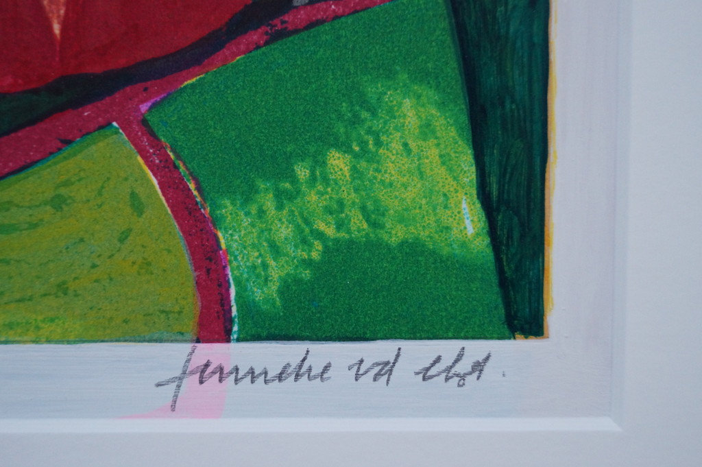Fenneke van der Elst - gesigneerde litho - Stilleven VI kopen? Bied vanaf 20!
