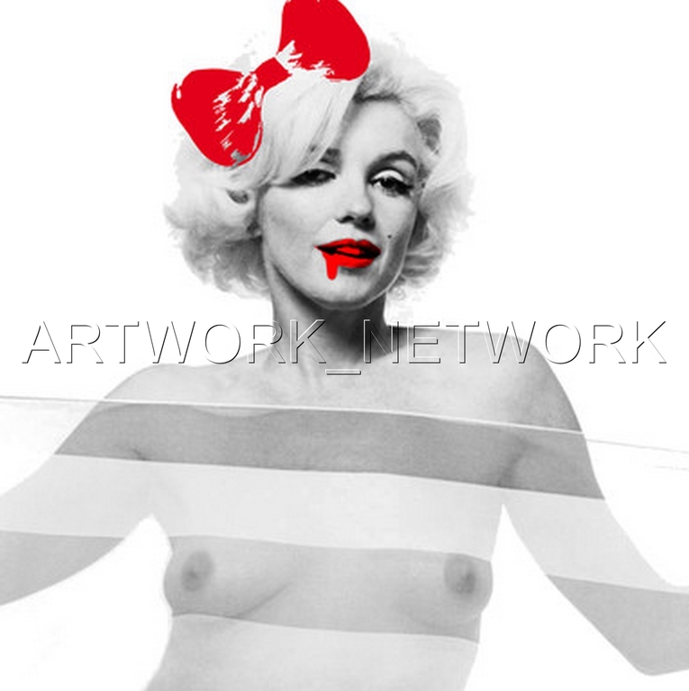 DEATH NYC - "Monroe Nude"- n° A/P - Signed with COA (Edition Artist Proof) kopen? Bied vanaf 1!