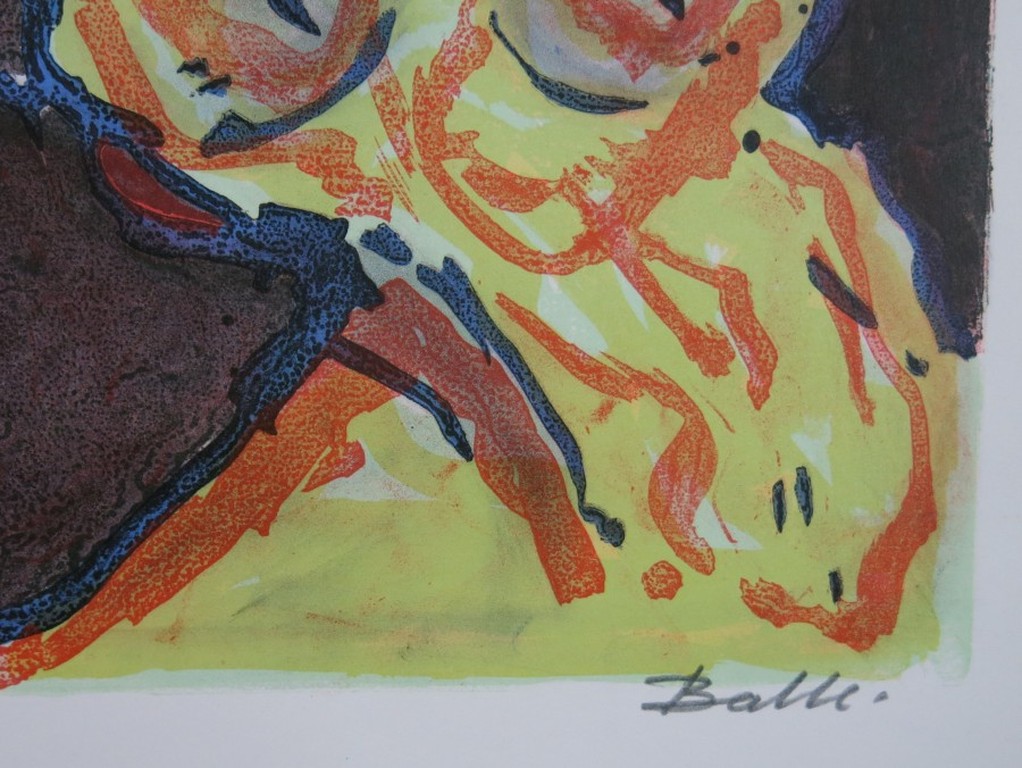 Mogens Balle: Kleurenlitho, Dromenland kopen? Bied vanaf 40!