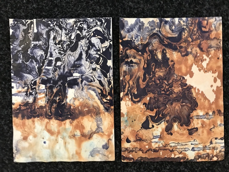 2 X THEO NIERMEIJER, Gemengde technieken/gouache op papier kopen? Bied vanaf 1!