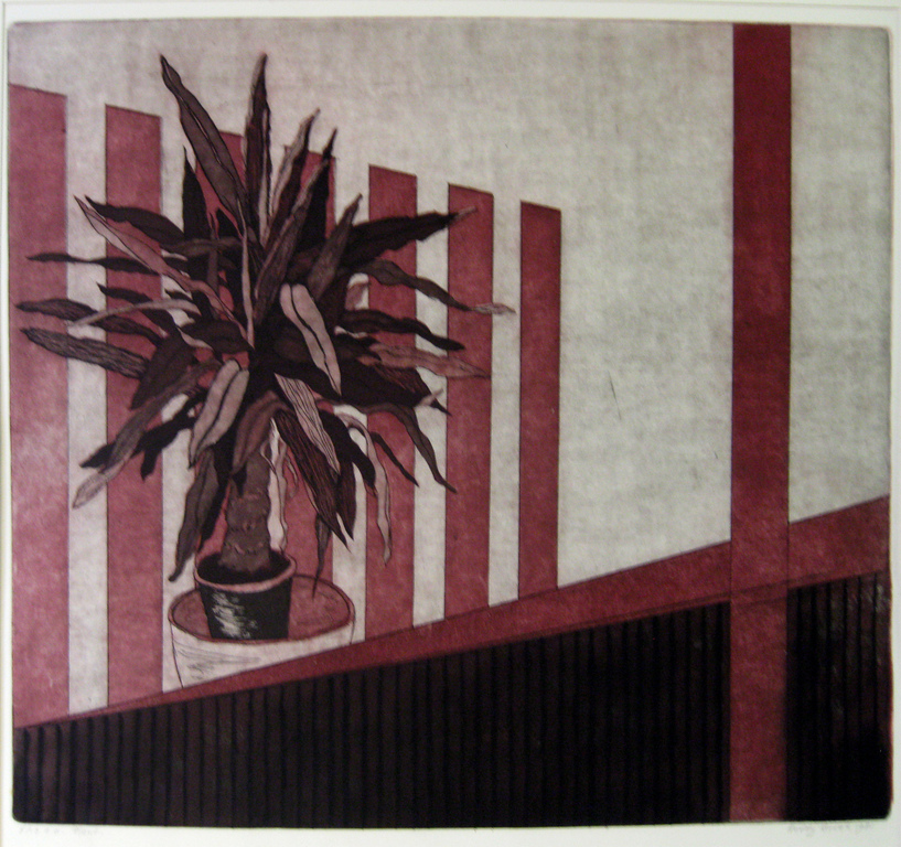 Hetty Brink, ets, Plant, 1981 kopen? Bied vanaf 45!