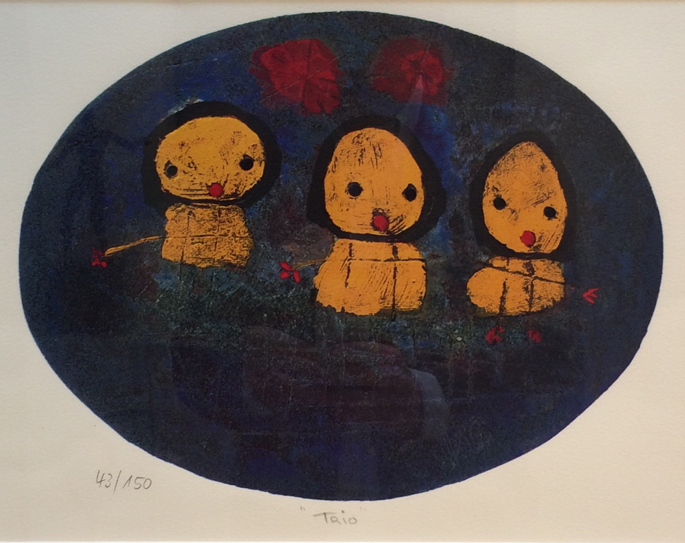 Giovanni Vetere, zeefdruk ,titel  kopen? Bied vanaf 50!