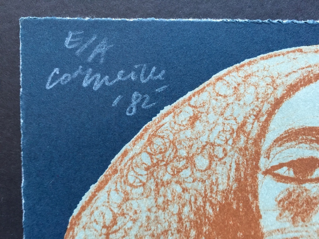CORNEILLE ( CoBrA ) EA zeefdruk 1982 kopen? Bied vanaf 1!