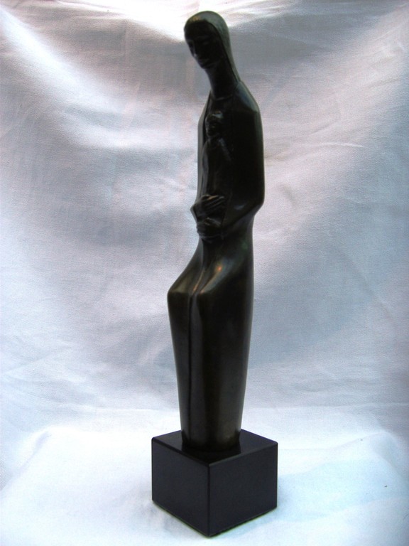 Hubert van der Donckt: Zeer fraai bronzen beeldje kopen? Bied vanaf 200!