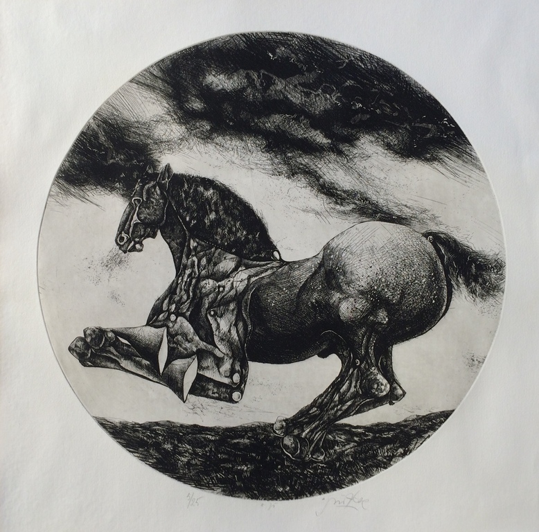 Willem Snitker, zonder titel (1975), ets, 5/25 hand gesigneerd kopen? Bied vanaf 25!