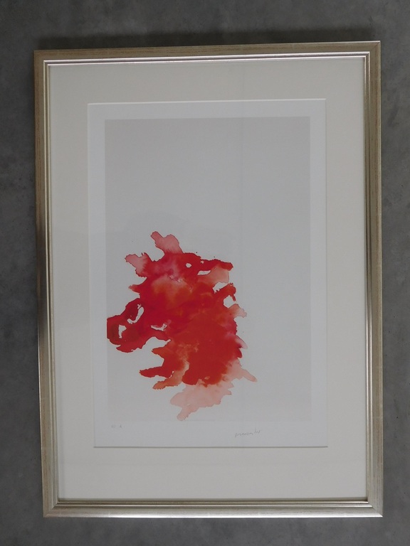 Armando, Ingelijste Giclée op katoenen papier , 2015, EA, gesigneerd verkocht voor € 150!