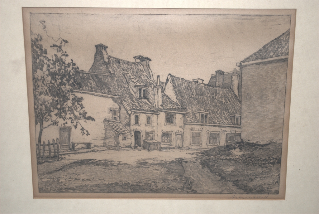 Andries van der Sloot (1883-1955) -- FRIES DORPJE -- ETS kopen? Bied vanaf 35!