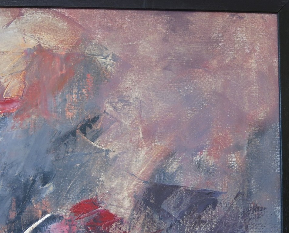 Charlotte Molenkamp: Olieverf op doek, Z.T. - Ingelijst (zeer groot!) kopen? Bied vanaf 1500!