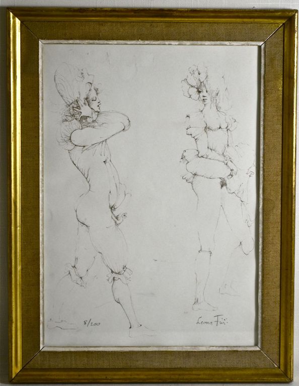 Leonor Fini: Litho. Erotische voorstelling. Ingelijst kopen? Bied vanaf 1!