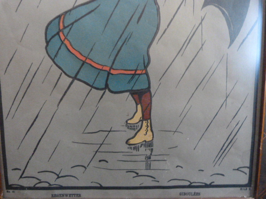 Litho  -  Regenwetter  -  GiboulÃ©es. kopen? Bied vanaf 1!