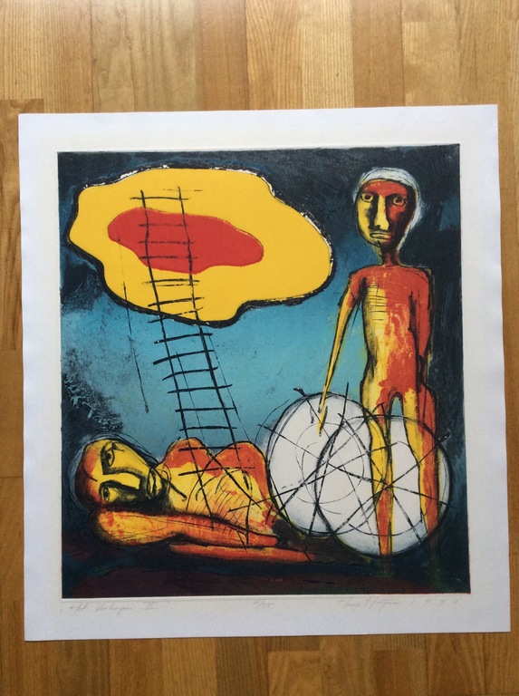Hans Heijman - Het Verlangen - grote kleurenets, kleine oplage, 1996 kopen? Bied vanaf 60!