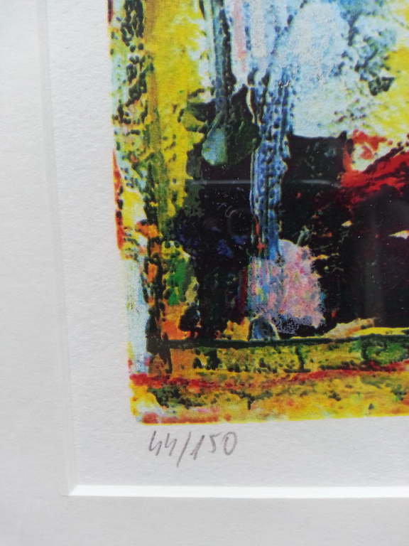 Franz Lauter, zeefdruk op papier in aluminium lijst kopen? Bied vanaf 40!