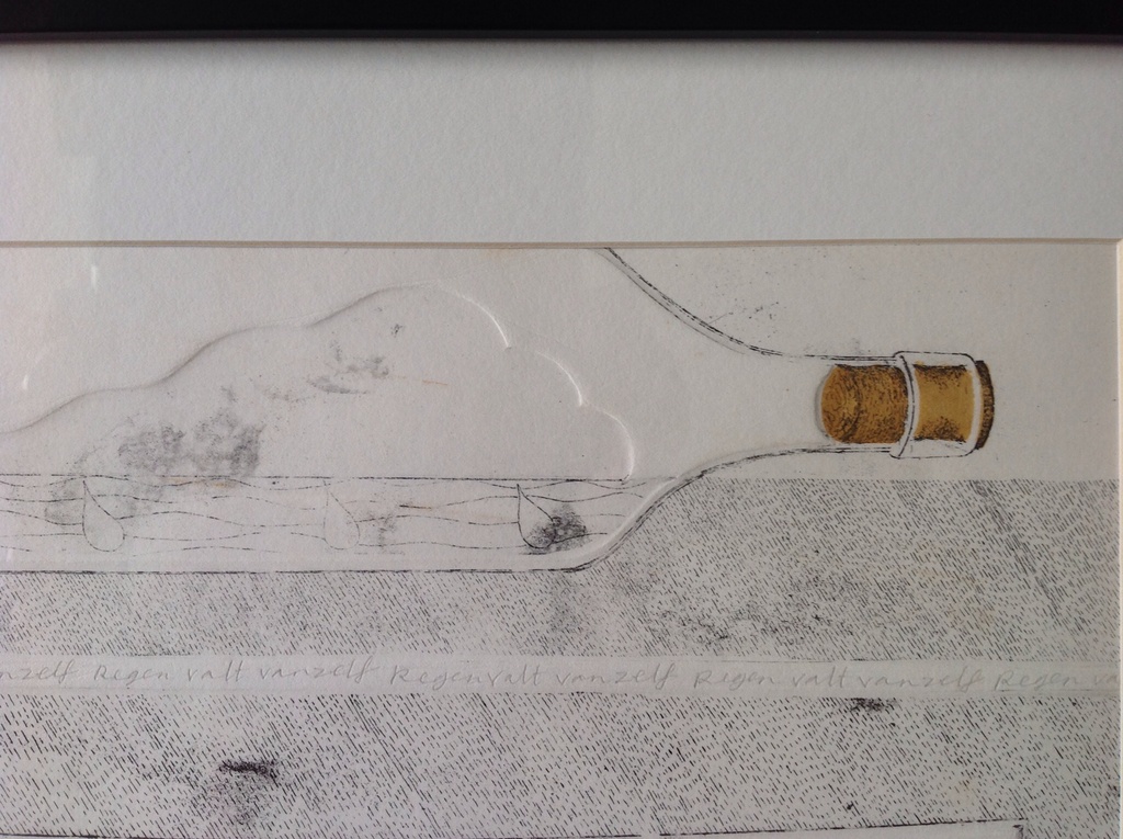 Hans Peters ets/ reliëfdruk , Zondvloed  IV kopen? Bied vanaf 65!