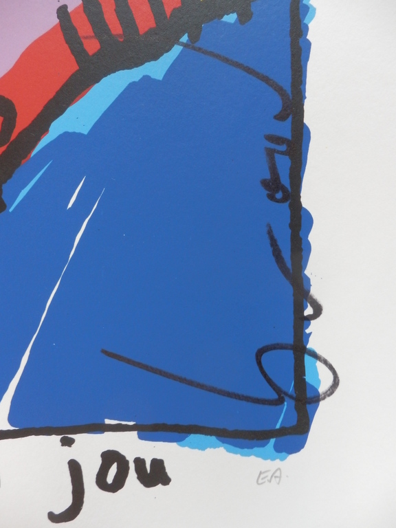 HERMAN BROOD HANDGESIGNEERDE en GELIMITEERDE Zeefdruk K,OOK VAN JOU kopen? Bied vanaf 195!