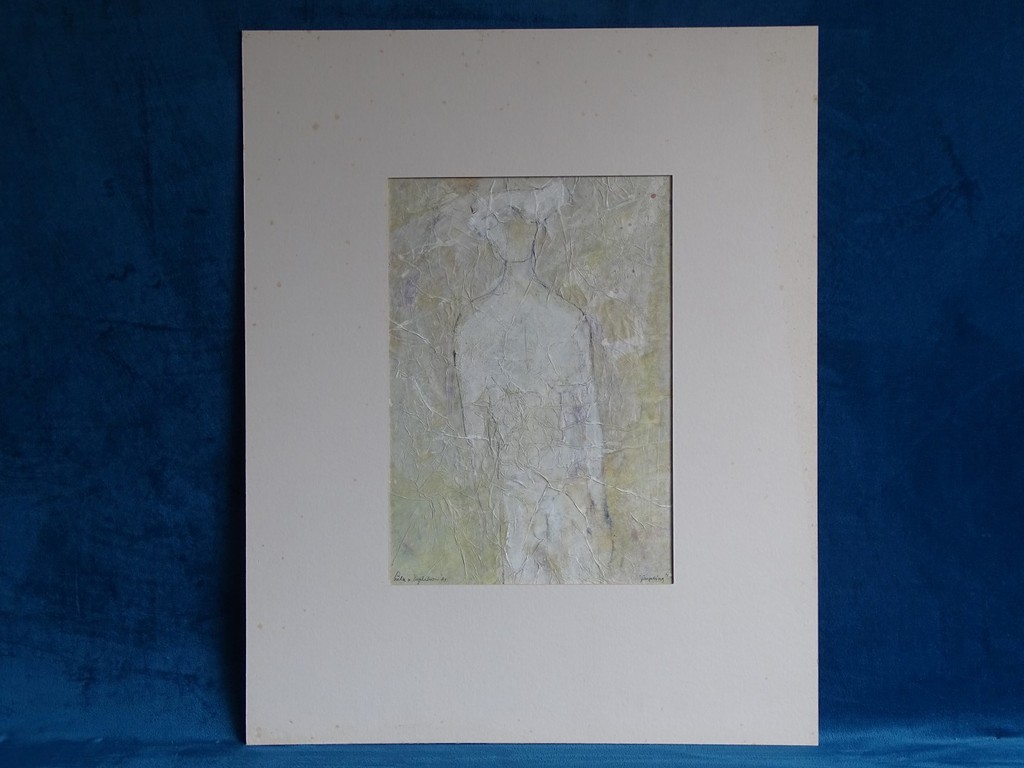 Onduidelijk signatuur: gemengde techniek, Jongeling kopen? Bied vanaf 1!