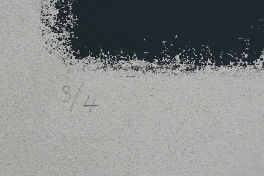 Onbekende kunstenaar - gesigneerde zeefdruk - 1993 - oplage 4 stuks kopen? Bied vanaf 5!