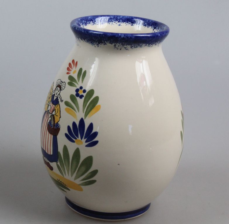 Keller & Guerin Luneville vaasje decor Breton kopen? Bied vanaf 12!