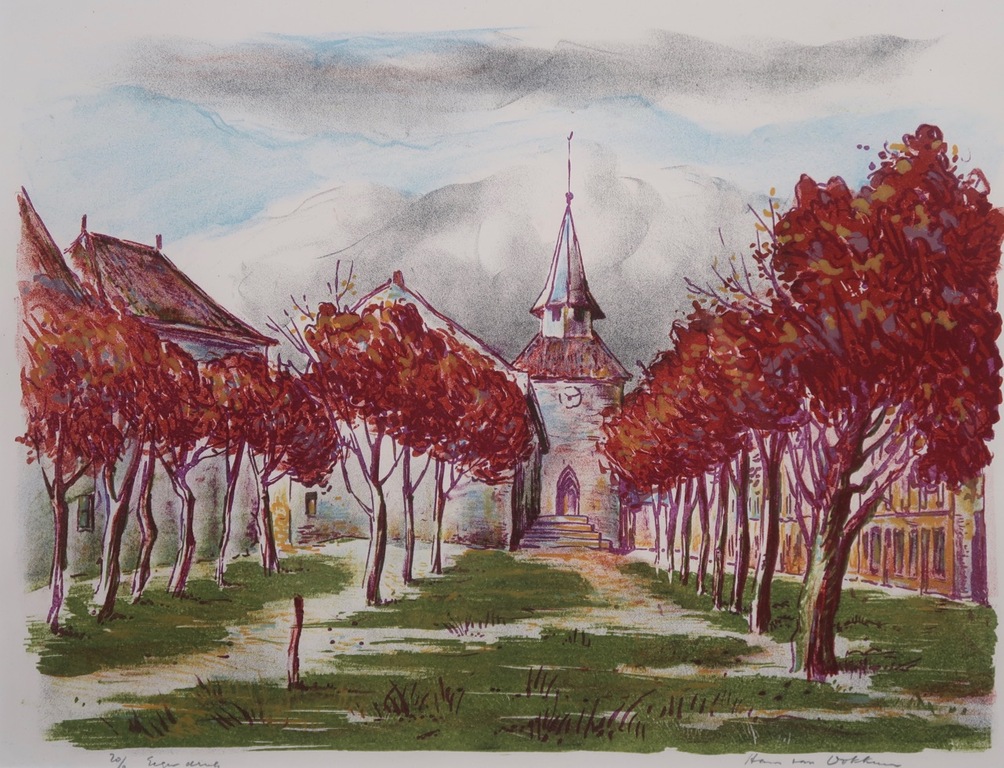Hans van Dokkum: Litho, Z.T. - Ingelijst kopen? Bied vanaf 1!