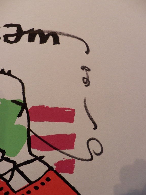 HERMAN BROOD, Gelimiteerde en HANDGESIGNEERDE Zeefdruk  WE kopen? Bied vanaf 1!
