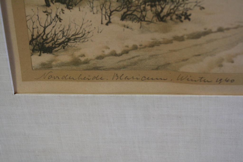 NOORDERHEIDE BLARICUM IN DE WINTER 1940 van JAN VOERMAN jr kopen? Bied vanaf 1!
