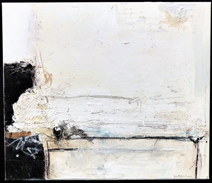 Ron v/d Werf,Olieverf op linnen, Handgesigneerd,Orgineel, verkocht voor € 300!