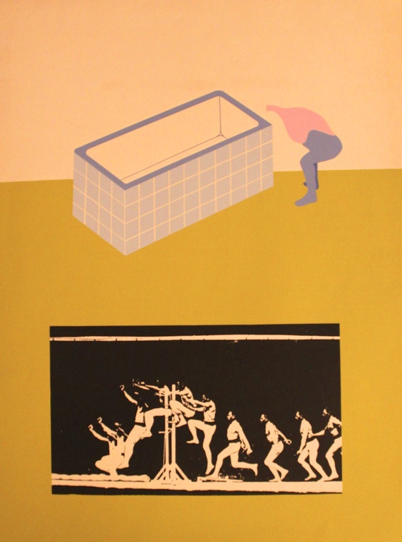 Ad Gerritsen: Zeefdruk,zonder titel kopen? Bied vanaf 1!