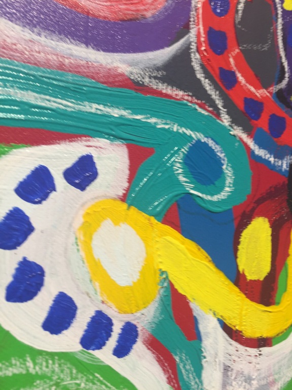 Ton Schulten  - Origineel werk uit 1984 op doek - 120 x 50 cm -  kopen? Bied vanaf 750!