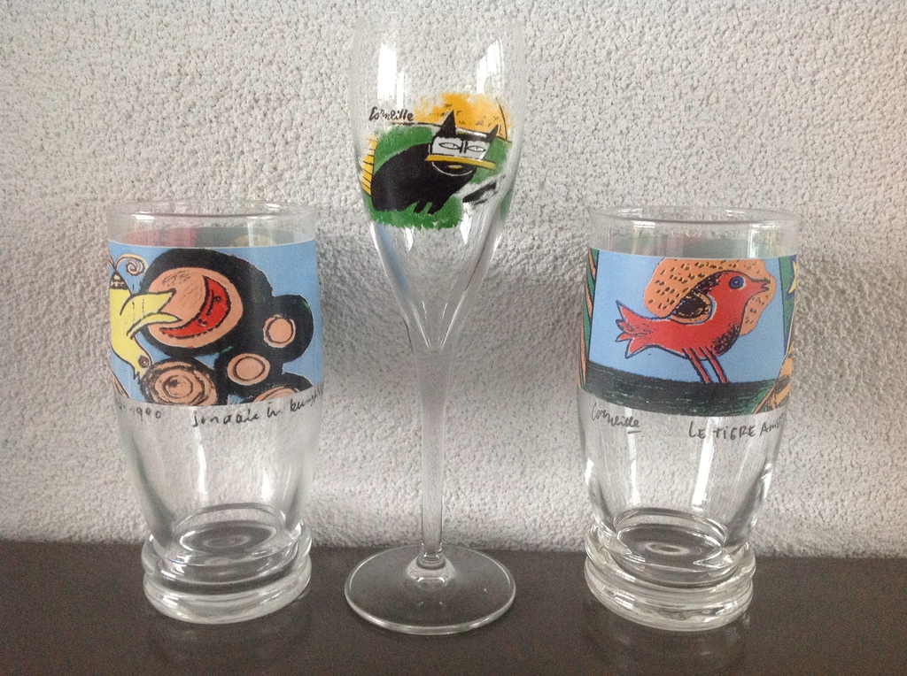 Corneille: 2 waterglazen en 1 champagneglas kopen? Bied vanaf 8!