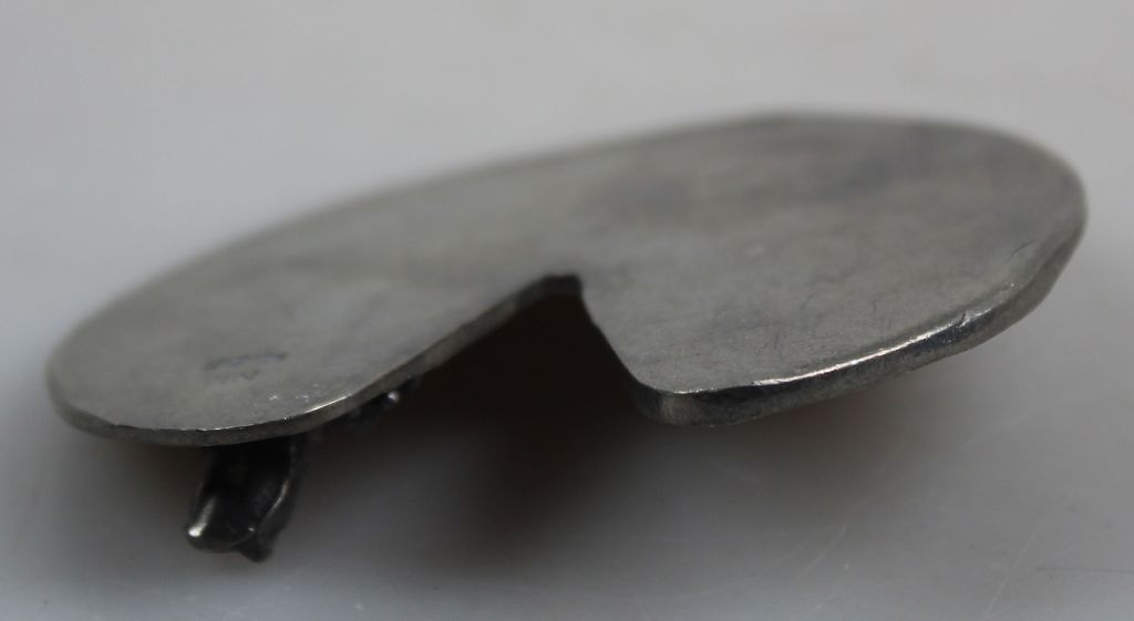 Tinnen waterlelieblad met 2 kikkers kopen? Bied vanaf 22!