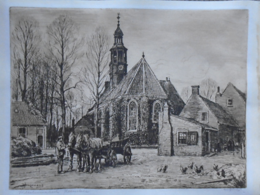W.J.Dingemans - ets - Wilhelminakerk Heemstede kopen? Bied vanaf 45!