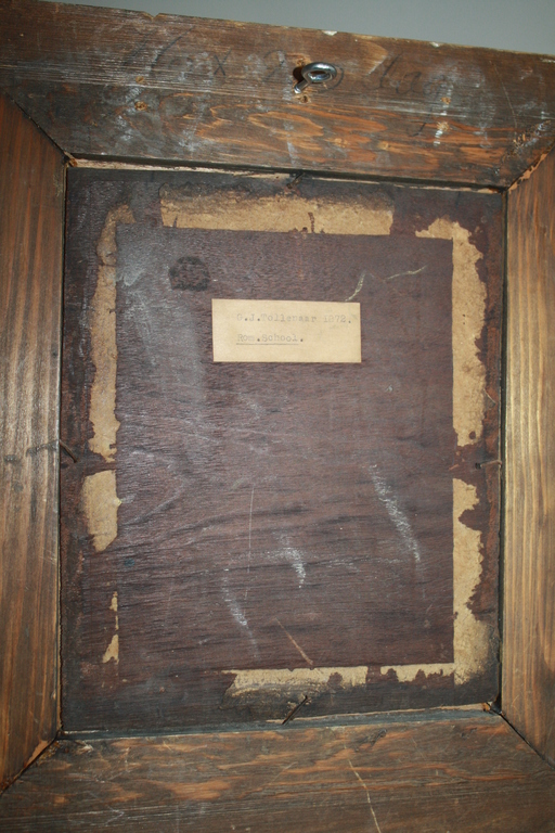 ANTIEK ROZEN SCHILDERIJ 1872 van TOLLENAAR kopen? Bied vanaf 199!